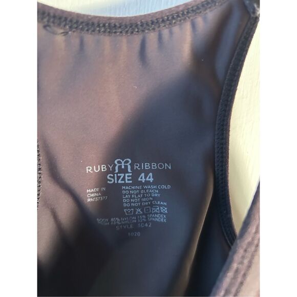 Ruby ribbon bra 44 black rn#173377 - Picture 2 of 6